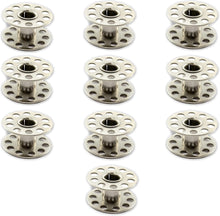 Load image into Gallery viewer, Trucraft - Universal Metal Sewing Machine Bobbins - 15k - Flat - Pack of 10
