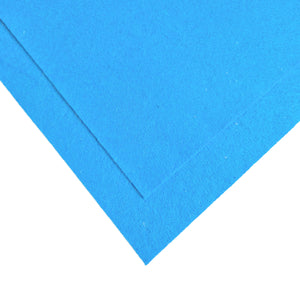 Trucraft - Premium Craft Felt - A4 Sheets - Cerulean Blue - Pack of 4