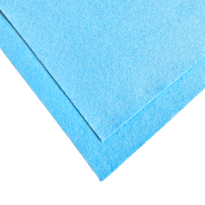 Trucraft - Premium Craft Felt - A4 Sheets - Baby Blue - Pack of 4