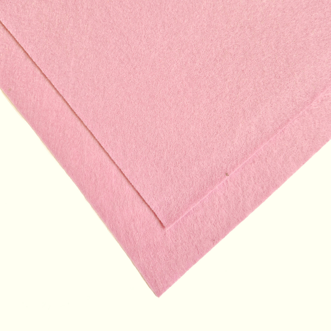 Trucraft - Premium Craft Felt - A4 Sheets - Baby Pink - Pack of 4