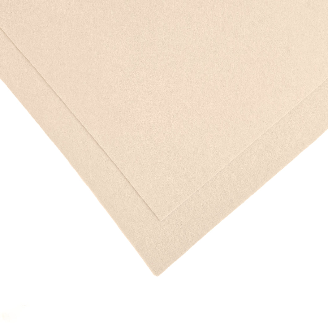 Trucraft - Premium Craft Felt - A4 Sheets - Beige - Pack of 4