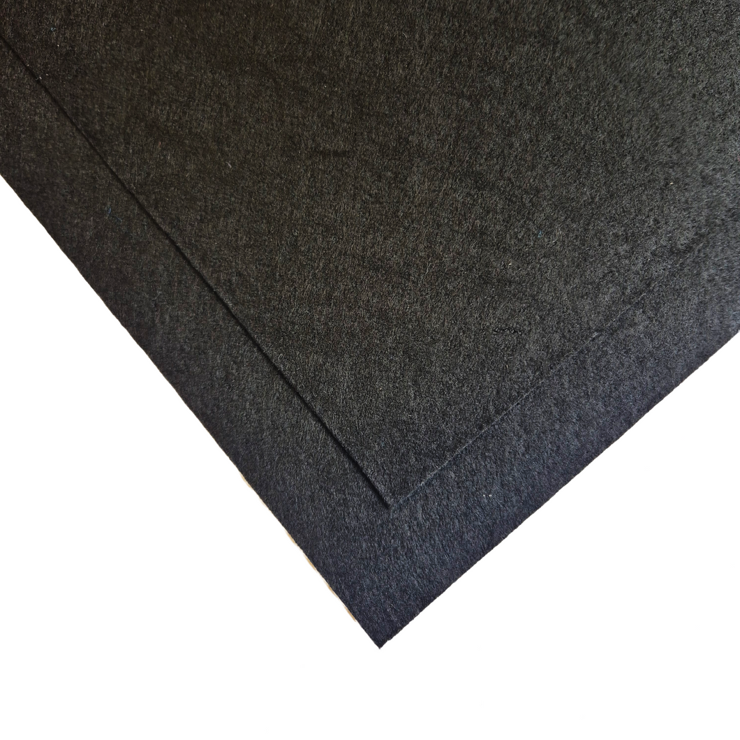 Trucraft - Premium Craft Felt - A4 Sheets - Black - Pack of 4