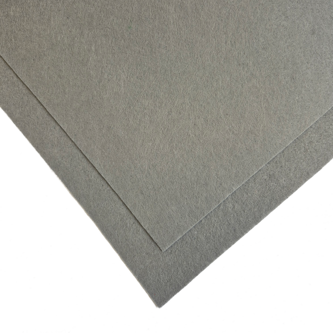 Trucraft - Premium Craft Felt - A4 Sheets - Dove Grey - Pack of 4