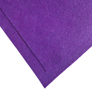 Trucraft - Premium Craft Felt - A4 Sheets - Purple - Pack of 4