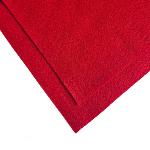 Trucraft - Premium Craft Felt - A4 Sheets - Ruby Red - Pack of 4