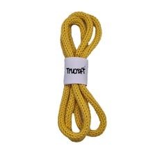 Load image into Gallery viewer, Trucraft - iCord French Knitting Rope - 1m Length - 100% Cotton - 003 Sunflower
