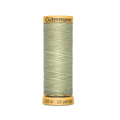 www.thecraftshop.net Gutermann 100% Natural Cotton Sewing Thread - 100m - Col. 126 Laurel Green