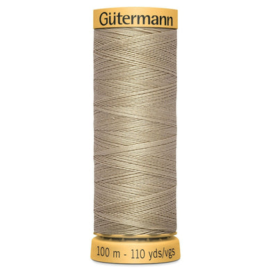 www.thecraftshop.net Gutermann 100% Natural Cotton Sewing Thread - 100m - Col. 1427 Desert Sand