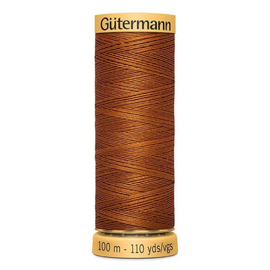 www.thecraftshop.net Gutermann 100% Natural Cotton Sewing Thread - 100m - Col. 1554 Brick