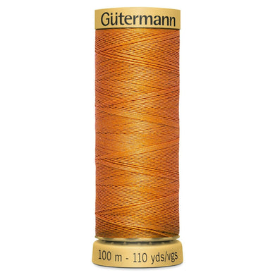 www.thecraftshop.net Gutermann 100% Natural Cotton Sewing Thread - 100m - Col. 1576 Tiger