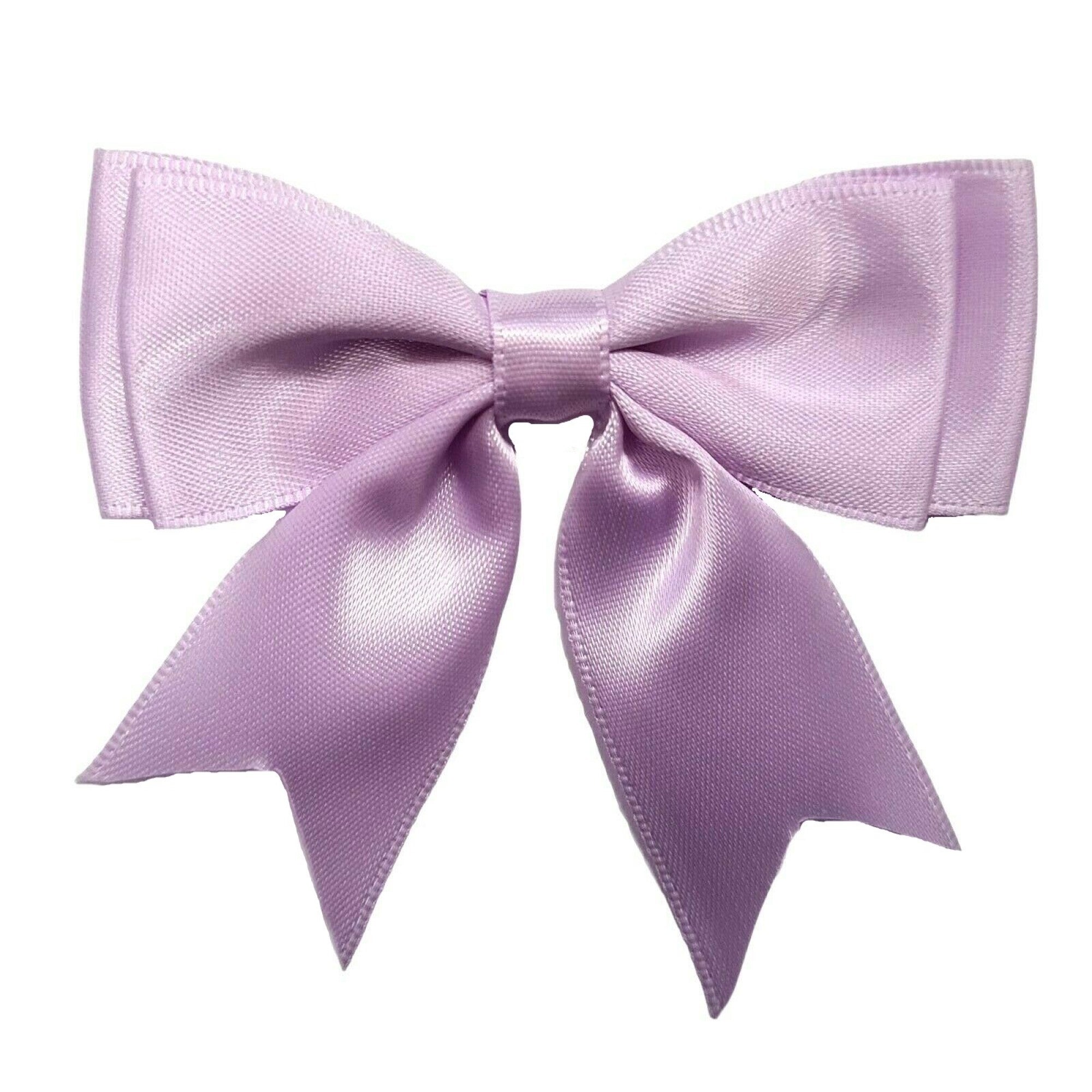 LILAC 100mm Large Ribbon Bows (Pack of 6)