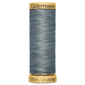 www.thecraftshop.net Gutermann 100% Natural Cotton Sewing Thread - 100m - Col. 5705 Graphite