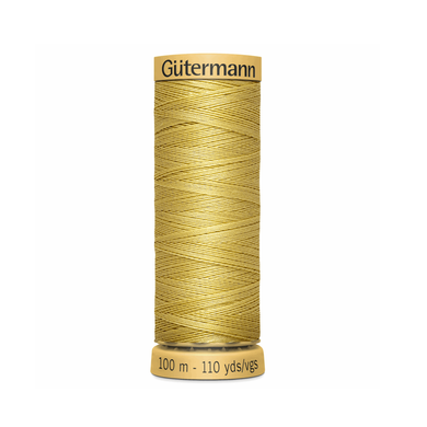 www.thecraftshop.net Gutermann 100% Natural Cotton Sewing Thread - 100m - Col. 748 Buttercup